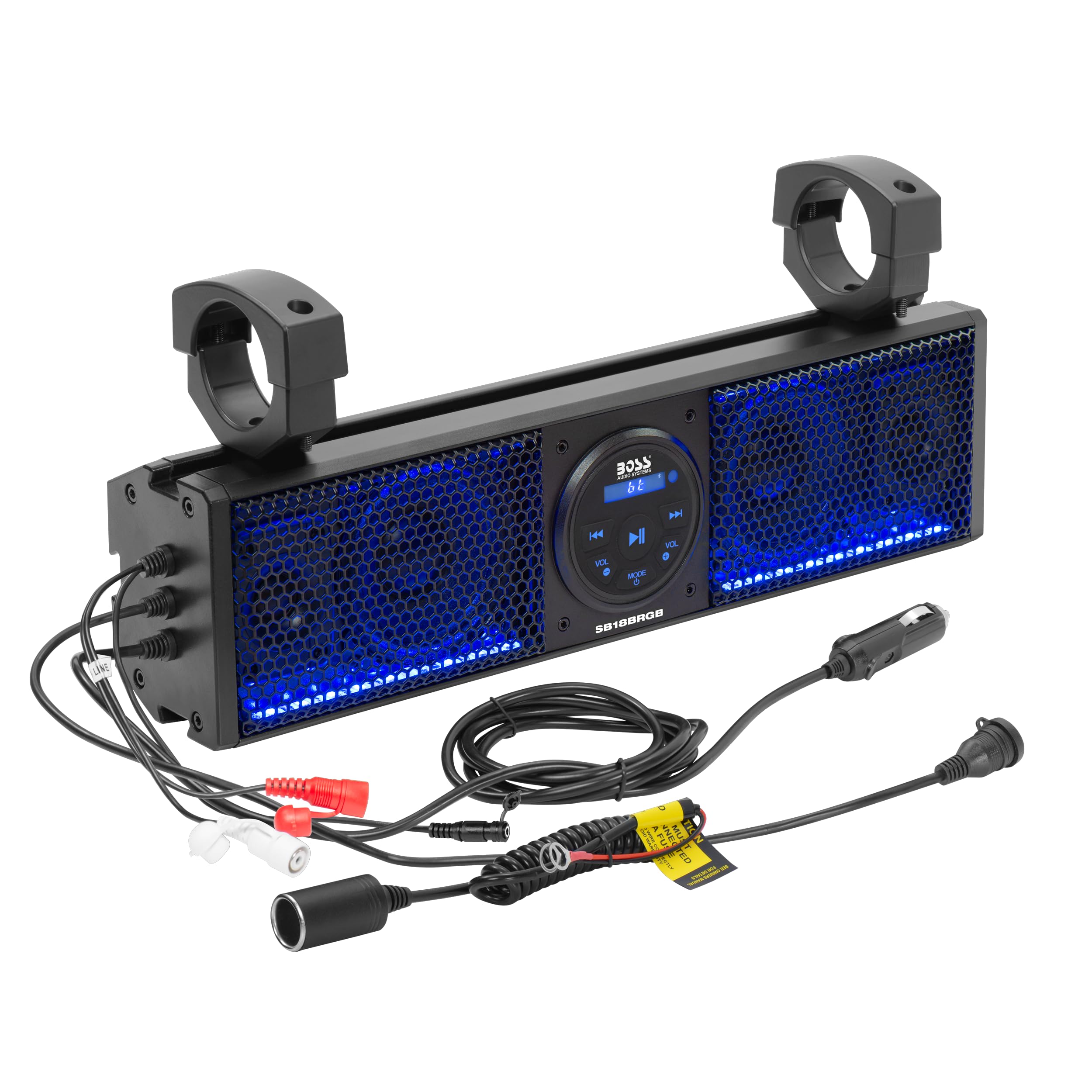 サウンドバー BS-18B Amazon.com: BOSS Audio Systems SB18BRGB ATV UTV Sound Bar